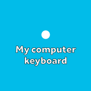 My computer keyboard