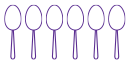 6 spoons